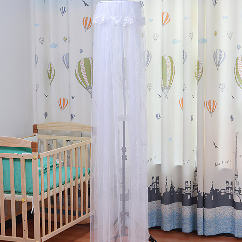 Tssuoun Universal Crib Mosquito Net Children Baby Mosquito Net Dome Foldable Mosquito Cover