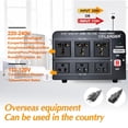 thumbnail image 3 of Transformador convertidor de voltaje Yinleader 5000W 110-120V a 220-240V, 3 of 8