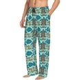 thumbnail image 6 of Naloa Turtles And Seahorses Pajama Pants Men, PJ Bottoms, Sleep & Lounge Pants-Large, 6 of 6