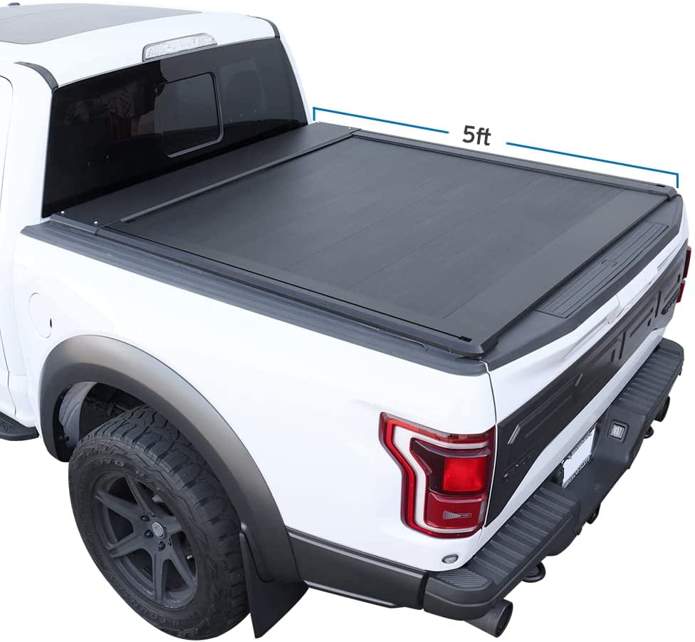 Syneticusa Automatic Retract Hard Tonneau Cover Fits 2015-2022 Chevy ...