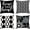 Black, variant on Blue Geometric Pillow Covers 20x20 Set of 4, Decorative Outdoor Modern Boho Throw Pillow Covers, Home Sweet Home Farmhouse Cushion Case for Couch Sofa Indoor Bedroom Decor(No Insert)