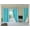 Turquoise, variant on Window Curtain for Bedroom ADAM Home Decor 1 Panel Thermal 100% Blackout full Room Darkening Grommets Plum 95" Length