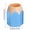 Blue, variant on Pencils and Pens Desktop Storage Pot for Stationery, Plastic Pen Holder Organizer with Cute Design, 10.5 cm H x 7.5 cm W