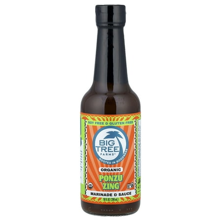 Big Tree Farms Organic Ponzu Zing, Marinade & Sauce, 10 fl oz (296 ml)