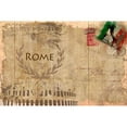 thumbnail image 3 of Allen, Kimberly 18x13 Black Modern Framed Museum Art Print Titled - Postcard Rome, 3 of 5