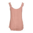 thumbnail image 6 of DHFJKG Summer Camisole Tops For Women Solid Color Lace Trim Sleeveless Tank Clothes Casual Everyday Wear Solid Color Stylish Tops, 6 of 6