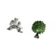 thumbnail image 5 of Figuras de búho, estatua de , resina, animal artificial, artesanías, figura de escritorio, adorno decorativo artístico, adecuado para la ofic, 5 of 8