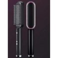 thumbnail image 1 of Peine alisador de cabello, cepillo y plancha para alisar el cabello negro mate ZQF, 1 of 5