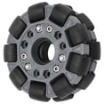thumbnail image 3 of Rueda De Chasis De Automóvil Omni RC, Rueda De Nylon Omni 100 Mm Para Accesorio RC Para Rueda De Robot, 3 of 7