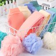 thumbnail image 4 of YAOMOBB Bath Gloves Soft Bath Scrubber Set Lint Free Water Absorption with Reusable Brushes Cleaning Tool, 4 of 7