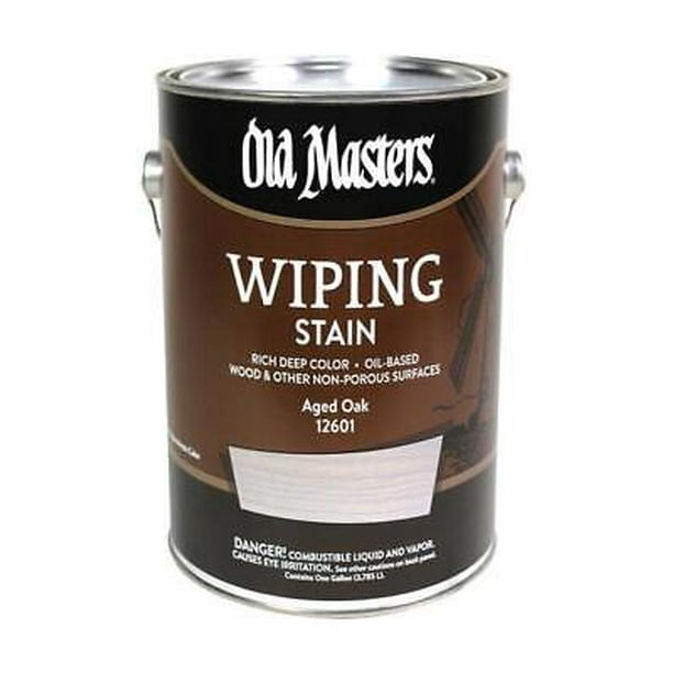 Old Masters SemiTransparent Aged Oak OilBased Wiping Stain 1 gal