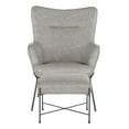 thumbnail image 2 of Chaise et pouf industriel Izzy de LumiSource, 2 of 7