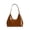 Brown, variant on Patent Leather Hobo Bag Crescent Shoulder Bag Small Going Out Tote Bag Satchel Purse