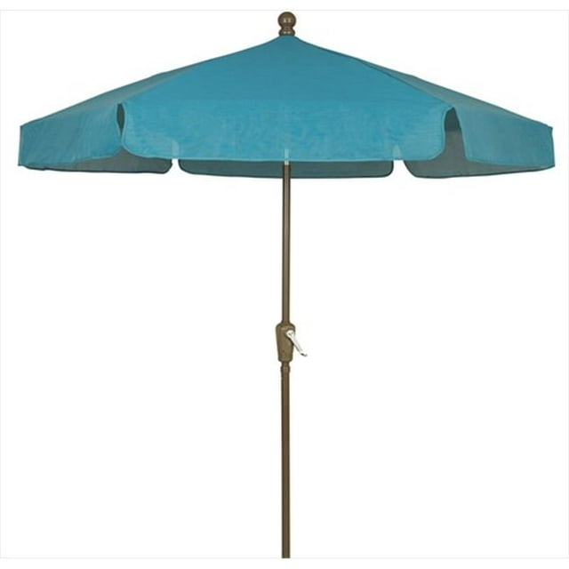 Fiberbuilt Home Parasol de Jardin 7 GCRW-T-Teal 7,5 Pi - Sarcelle