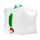 thumbnail image 1 of Termos para agua Bolsa de agua plegable, contenedor de agua portátil de gran capacidad, cubo para hervidor de agua (20L), 1 of 6