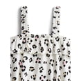 thumbnail image 2 of Wonder Nation Baby Girls' Ruffle Print Tank Romper, Sizes 0M-24M, 2 of 3