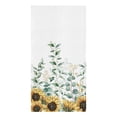 thumbnail image 2 of Eucalyptus Leaves Farm Plant Sunflower Microfiber Kitchen Towel Hand Dry Bathroom Cleaning Cloth Set Printed Beach Towels, 2 of 6