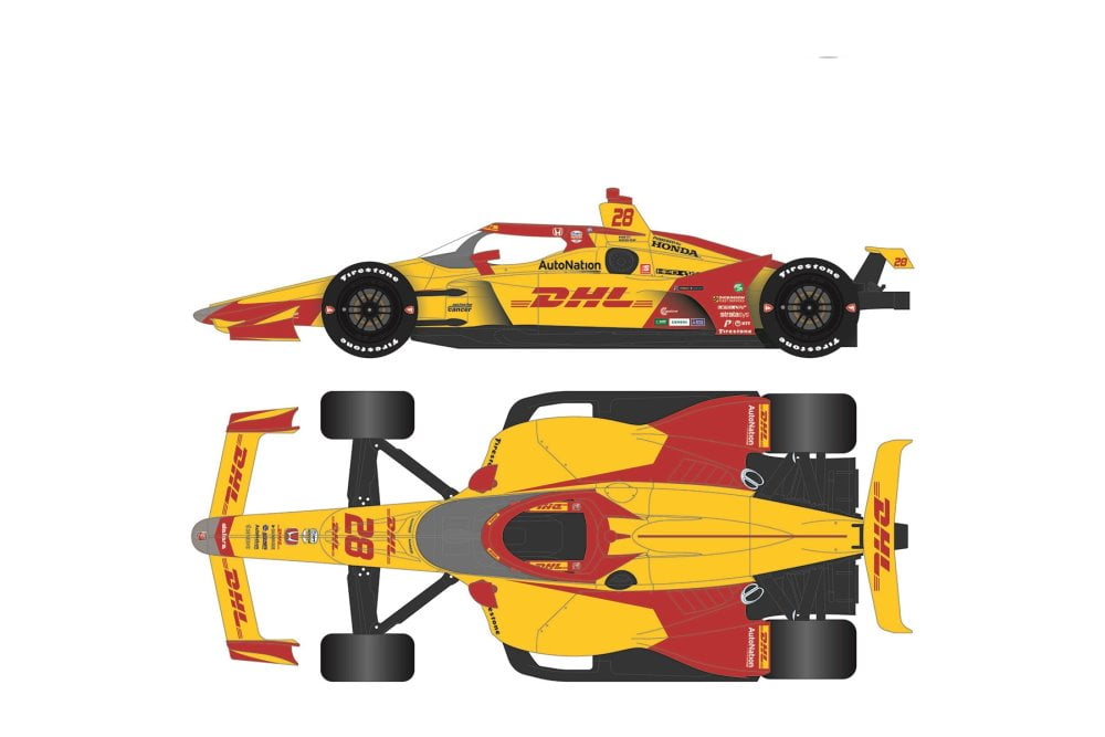 Dallara IndyCar #28 Romain Grosjean 