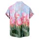 thumbnail image 4 of Men's Hawaiian Printed Button Short Sleeve Shirts Men's Casual Fashion Short Sleeve ShirtsM, 4 of 4