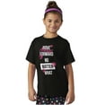 thumbnail image 5 of Move Always Forward Inspiring Words Girls Kids T Shirt Tees Teen Brisco Brands L, 5 of 6