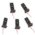 thumbnail image 1 of SUTENGDA 5 Pcs Modèle de Signalisation de Chemin de Fer à l'Échelle 1 87 pour Scène de Construction de Chemin de Fer DIY, 1 of 10