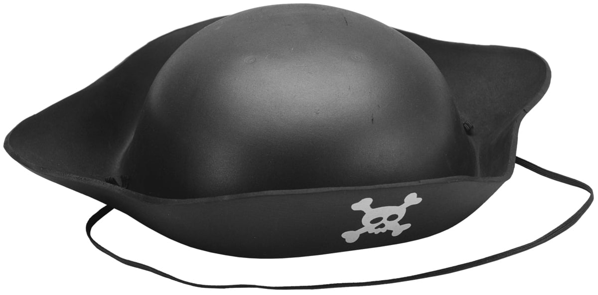 Foam Pirate HatBlack Walmart Canada