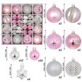 thumbnail image 3 of 44PC Christmas Ball Ornaments Set, Shatterproof Hanging Decorations for Tree Party Birthday Holiday Wedding, Durable Xmas Balls for Home Display, 3 of 6