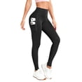thumbnail image 2 of Garbnen Women Leggings Tights High Waisted Yoga Pants for Women Spring Summer Running Cycling Workout Leggings with Pocket, 2 of 7