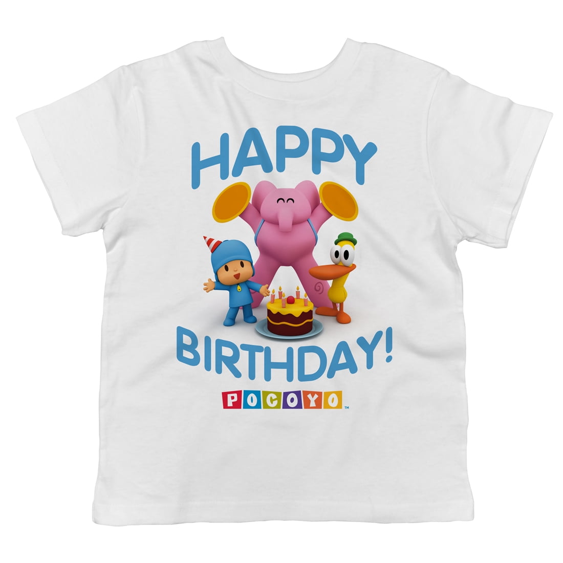 Trunk Candy - Pocoyo - Happy Birthday! Toddler T-Shirt ...