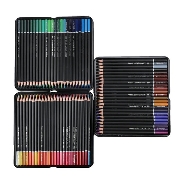 Crayons De Couleur Professionnels De Dessin De 72 Couleurs, Crayon De  Couleur De Peinture, Coloration Pour L'esquisse 