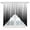 Black, variant on Black White Kitchen Window Curtains, Swag Curtains Valance for Bedroom Living Room Bathroom, Modern Geometric Abstract Gradient Striped Rod Pocket Window Curtain Block Drapes 2 Panels 36"x36"