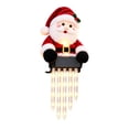 thumbnail image 6 of WYBXZ Christmas Fence Peeker, Resin Cascading Icicle Lights for Outdoor Railing, 6 of 8