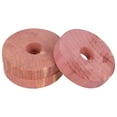 thumbnail image 5 of NUOLUX 30pcs Cedar Wood Ring Circular Bug Repellent Ring Wooden Round Chips Mothproof Wardrobe Cedar Chip, 5 of 6