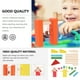 thumbnail image 4 of 1 Set 26pcs Children Domino Blocks Playthings Bloques de madera Bloques de juguetes Juego de juguetes, 4 of 5