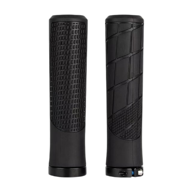 2x empuñaduras de manillar de bicicleta de montaña, empuñaduras de barra de manillar de bicicleta, Protector elegante antideslizante, empuñaduras de Negro