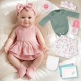 thumbnail image 1 of Muñeca Reborn Babesnug de 20 pulgadas con 2 conjuntos de ropa para niño, 1 of 9