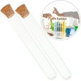 thumbnail image 3 of Weiweiguan 30 Pcs Tubes de Test Transparents Tubes de Test Multifonctionnels avec Liège, 3 of 6