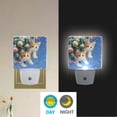 thumbnail image 5 of Cute Cats Hang on Christmas Tree LED Night Light Sensor Lamp Plug-in Adjustable Brightness 2 Pack, 5 of 7