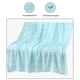 thumbnail image 4 of Manta refrescante de verano para quienes duermen con calor | Manta de hielo de fibra transpirable para cama y sofá | Ligera y para todo tipo de clima | Azul o verde, 4 of 7