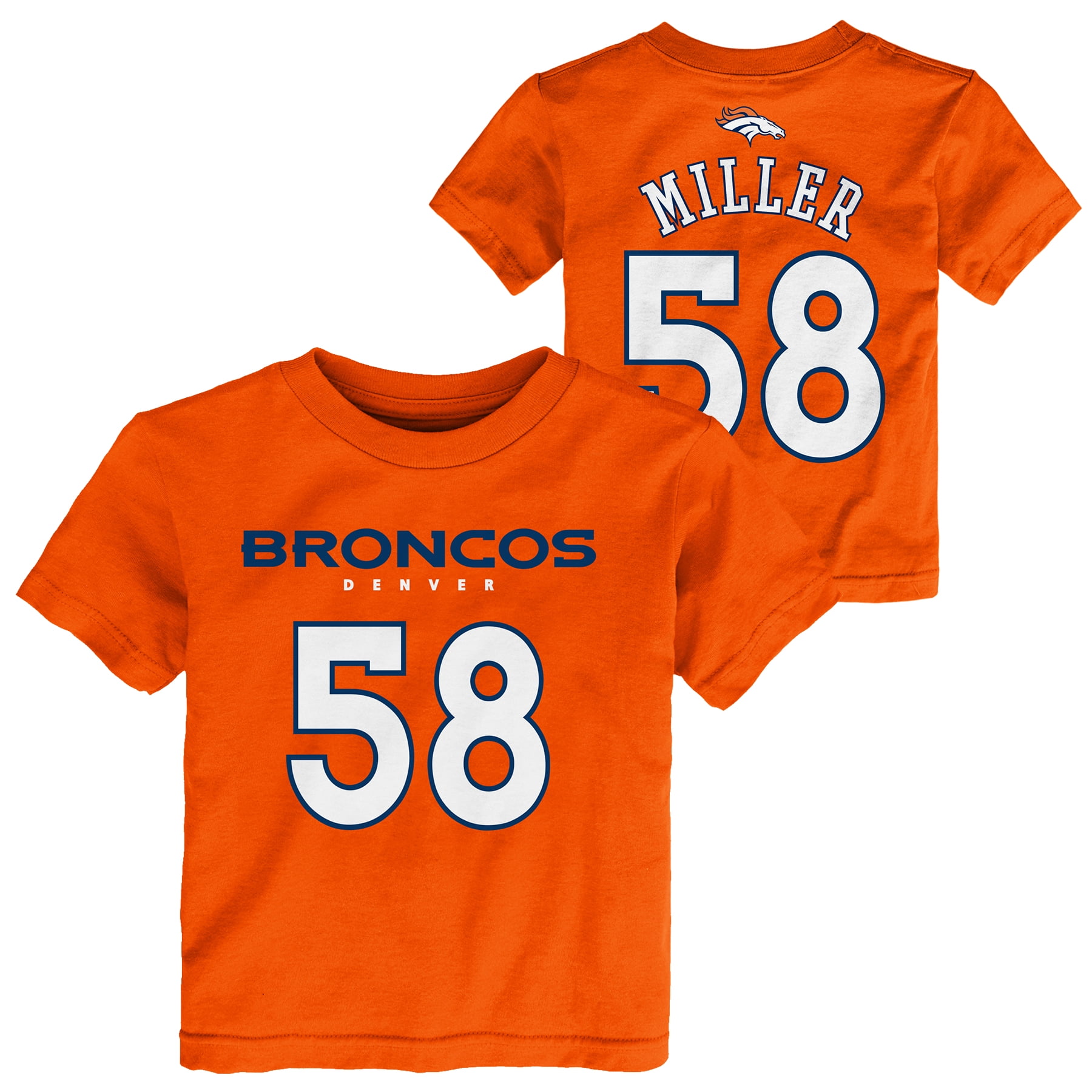von miller orange broncos jersey