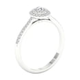 thumbnail image 2 of Imperial 1/3 Ct TDW Round Diamond Double Halo Engagement Ring in 10K White Gold (H-I, I2), 2 of 4