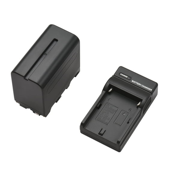 NP-F960/ NP-F970 Camera Battery and Kit 1PC 7.2V 7800mAh Large Rechargeable Battery with USB Cable Replacement for SONY NP-F550 F570 F750 F770 F960 F970