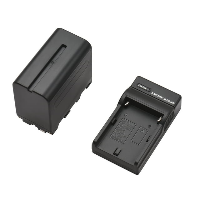 NP-F960/ NP-F970 Camera Battery and Kit 1PC 7.2V 7800mAh Large Rechargeable Battery with USB Cable Replacement for SONY NP-F550 F570 F750 F770 F960 F970
