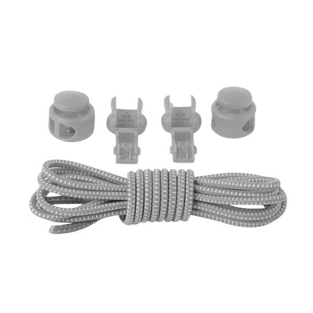 

Qufokar Men S Slippers Lazy Shoelaces Elastic Shoe Laces No Tie Adjustable Tieless Rubber Shoelaces For Sports Shoes