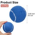 thumbnail image 2 of Uxcell 2 Pcs Balles de Tennis Prédécoupées pour Protection des Pieds et du Sol, Bleu Foncé, 2 of 6