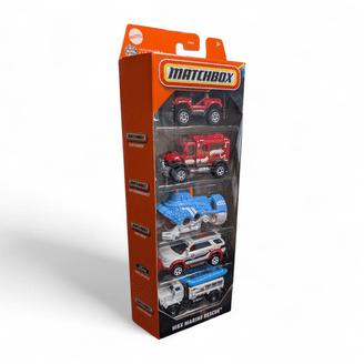 Matchbox 2025 MBX Rescue Recue 5-Pack/ Animal Rescue / Emergency