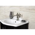 thumbnail image 4 of Kingston Brass KS3546NX Hamilton One-Handle Single-Hole Bathroom Faucet with Push Pop-Up Drain, Polished Nickel, 4 of 7