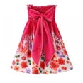 thumbnail image 3 of GYRATEDREAM 3-14Y Princess Dress -Toddler Baby Girls Colorful Dress Princess Sleeveless Halter Beach Tutu Sundress, 3 of 5