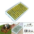 thumbnail image 3 of pitrice Artificial DIY Miniature Flower Cluster Model for Decoration Yellow, 3 of 9