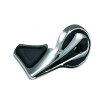 Kuryakyn 6354 Motorcycle Handlebar Accessory: Kinetic Throttle Boss, Universal Fit with Kuryakyn Kinetic Grips, Chrome, Pack of 1